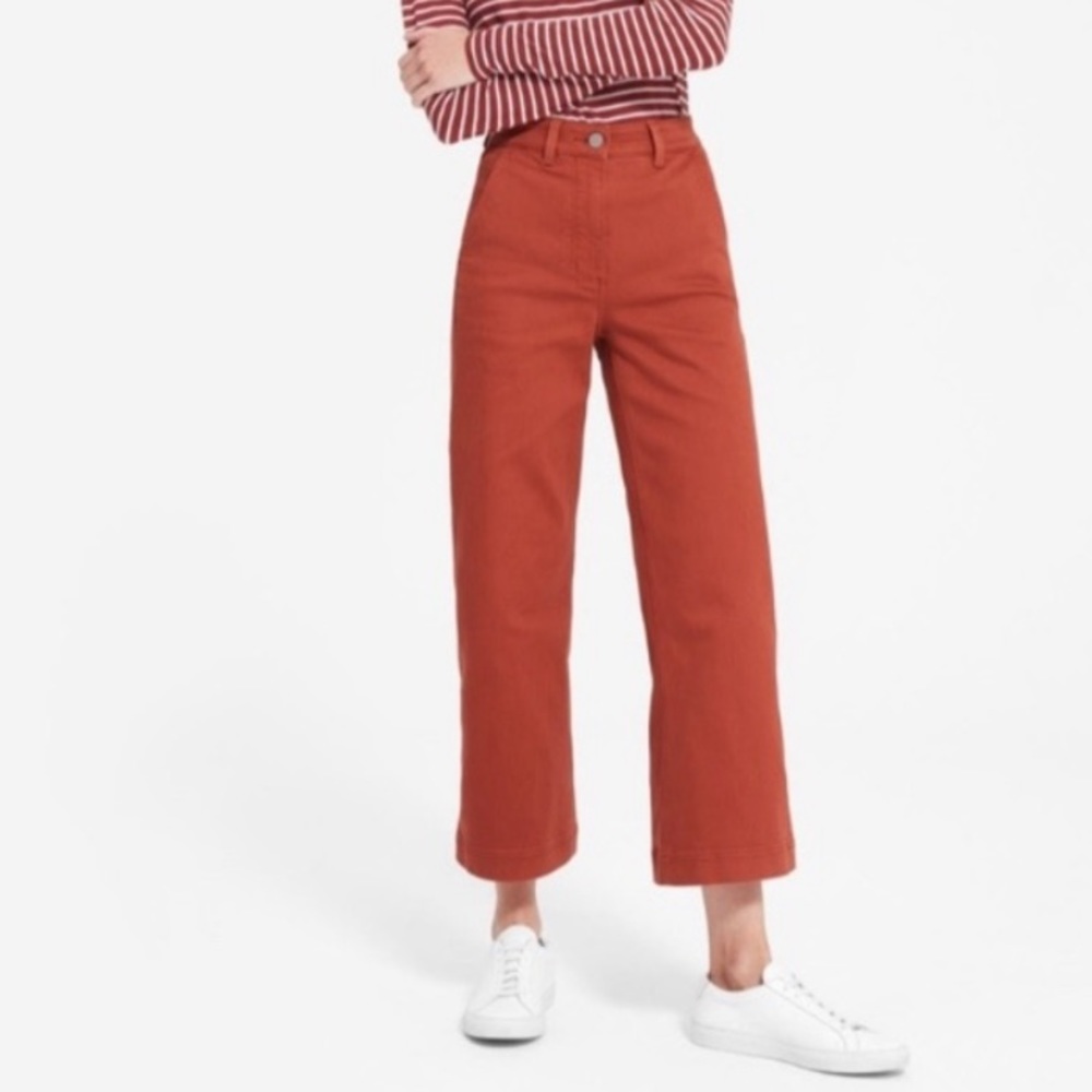 Everlane Wide Leg Crop Pant